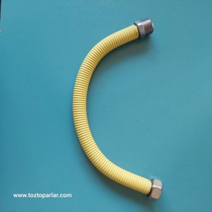 Kombi Tesisat  3/4-1/2 KOMBİ FLEX GAZ HORTUM 60 CM